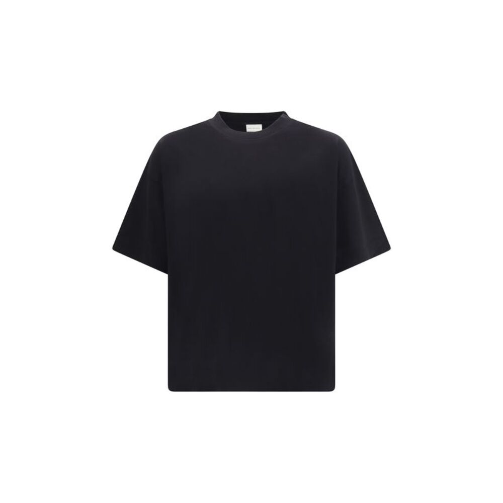 Dries Van Noten Men Monochrome Cotton T-Shirt